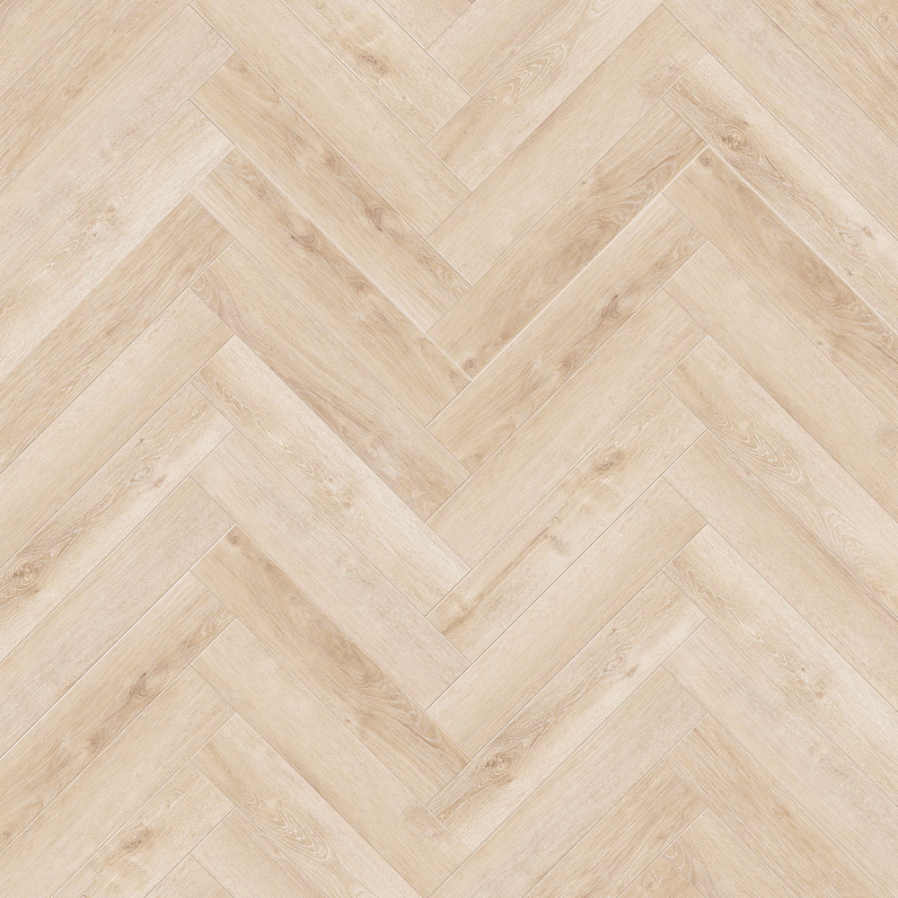 Кварцвиниловый SPC ламинат Cronafloor Herringbone Дуб Дижон H010 венгерская елка 640×128×4,5
